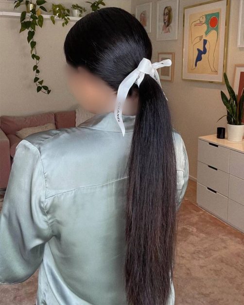 Elegant Low Ponytail