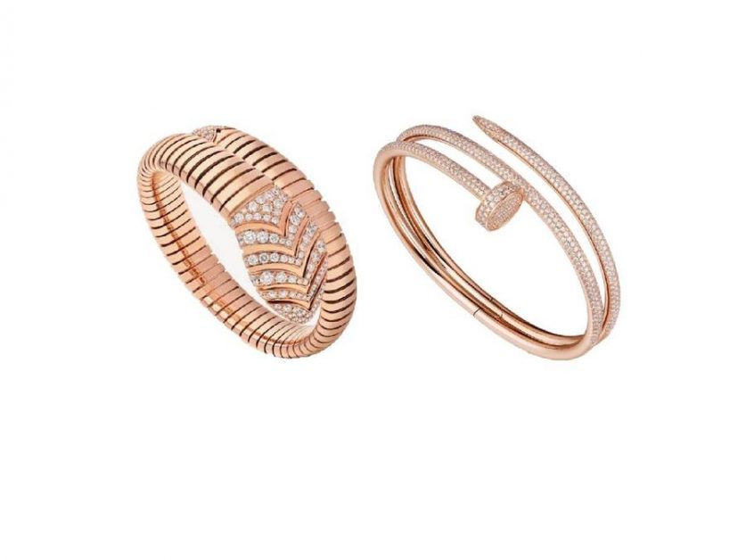 Luxurious Rose Gold Bracelets for the Fall 2022 Bride