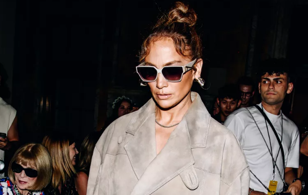 Jennifer Lopez's Bold Fashion Statement at Coach's NYFW Show